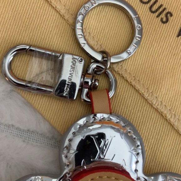 Luxury Vivienne silver key holder/ bag charm with LV Dust bag - Picture 6 of 7